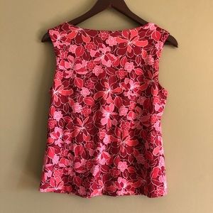 LL bean flora Classic tank top